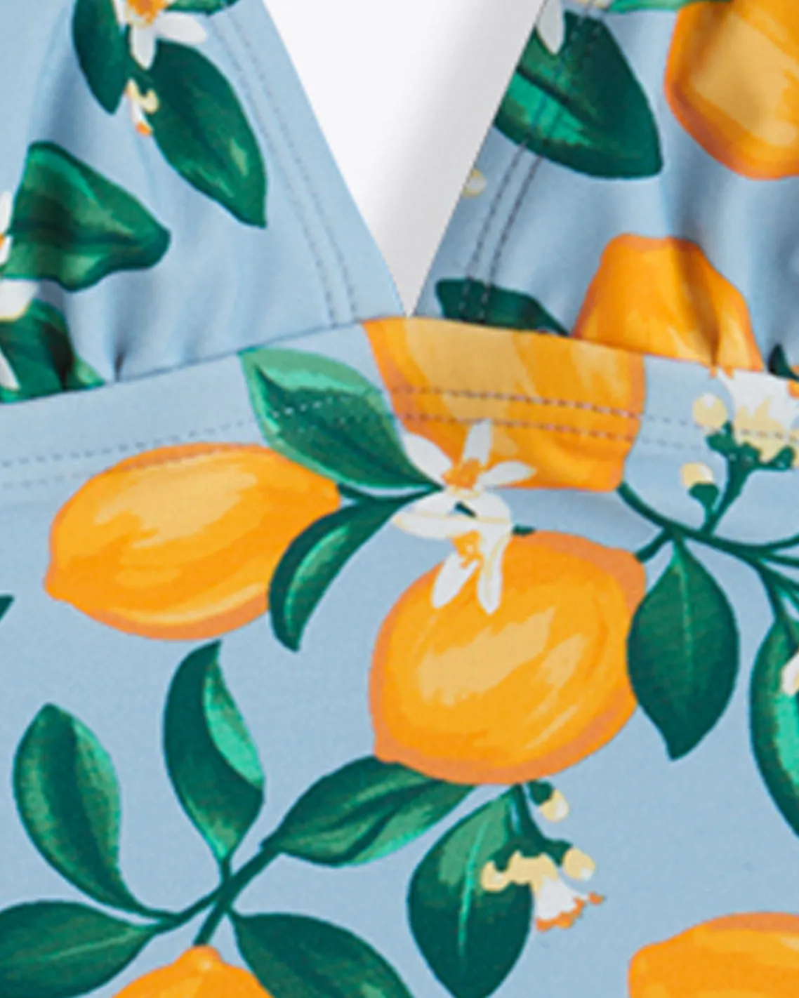 Lemon Blossom Triangle Tankini sold by Draper James product image thumbnail 5