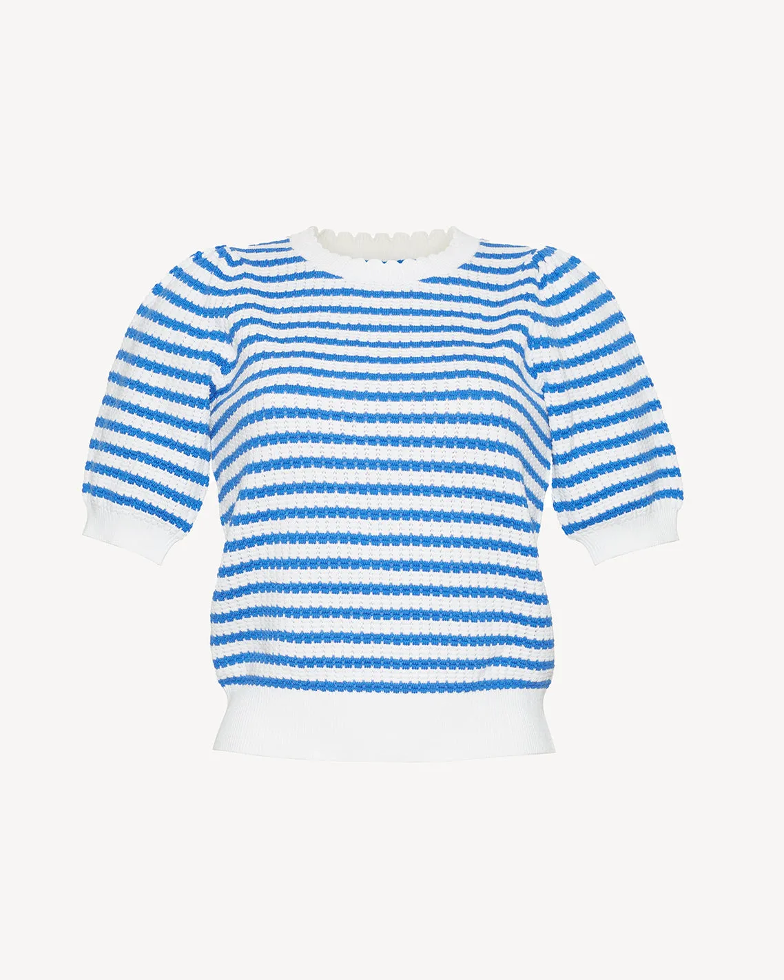 Short Sleeve Pointelle Sweater sold by Draper James product image thumbnail 4
