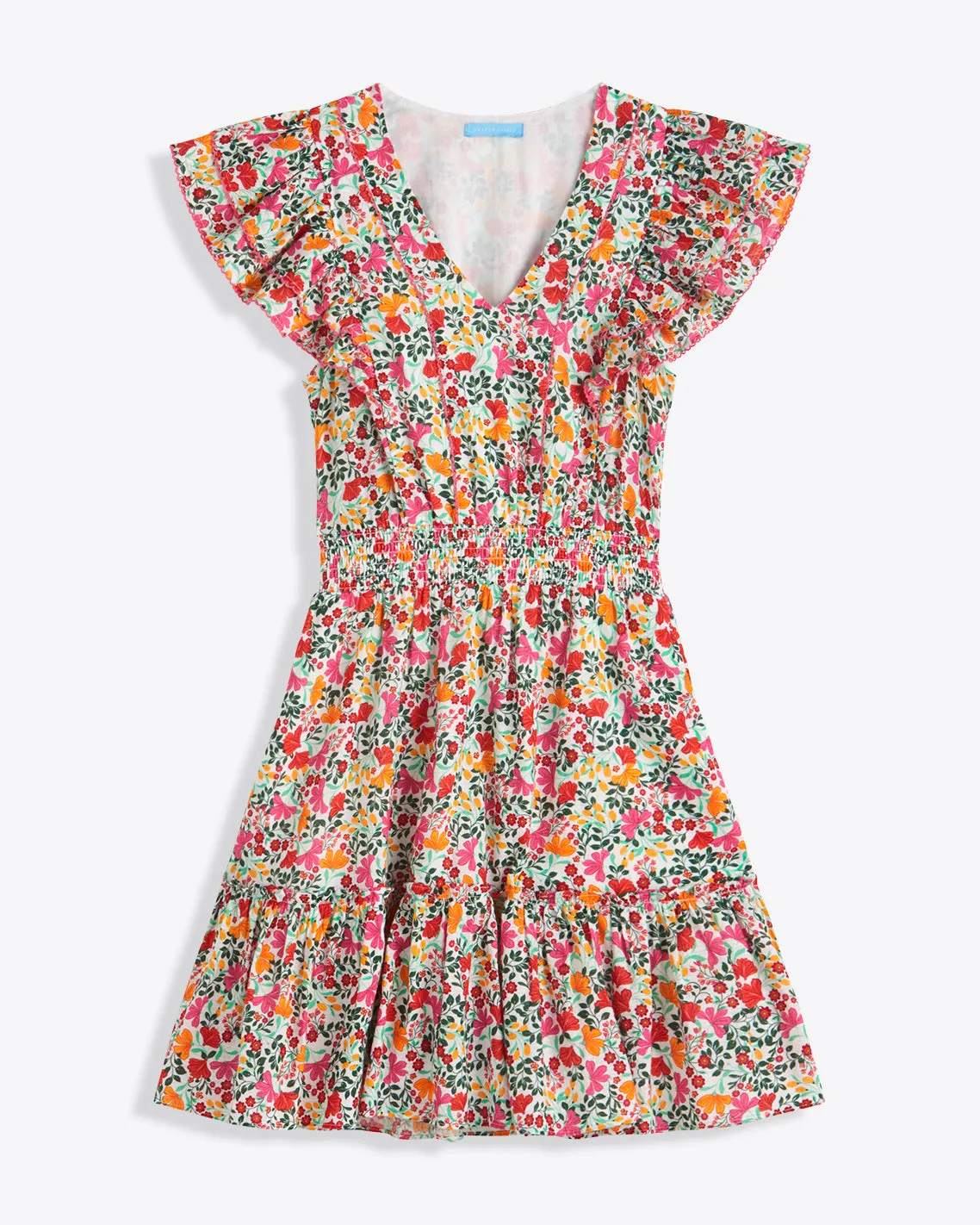 Gabby Mini Dress in Coneflowers sold by Draper James product image thumbnail 3