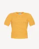 Short Sleeve Pointelle Sweater sold by Draper James
