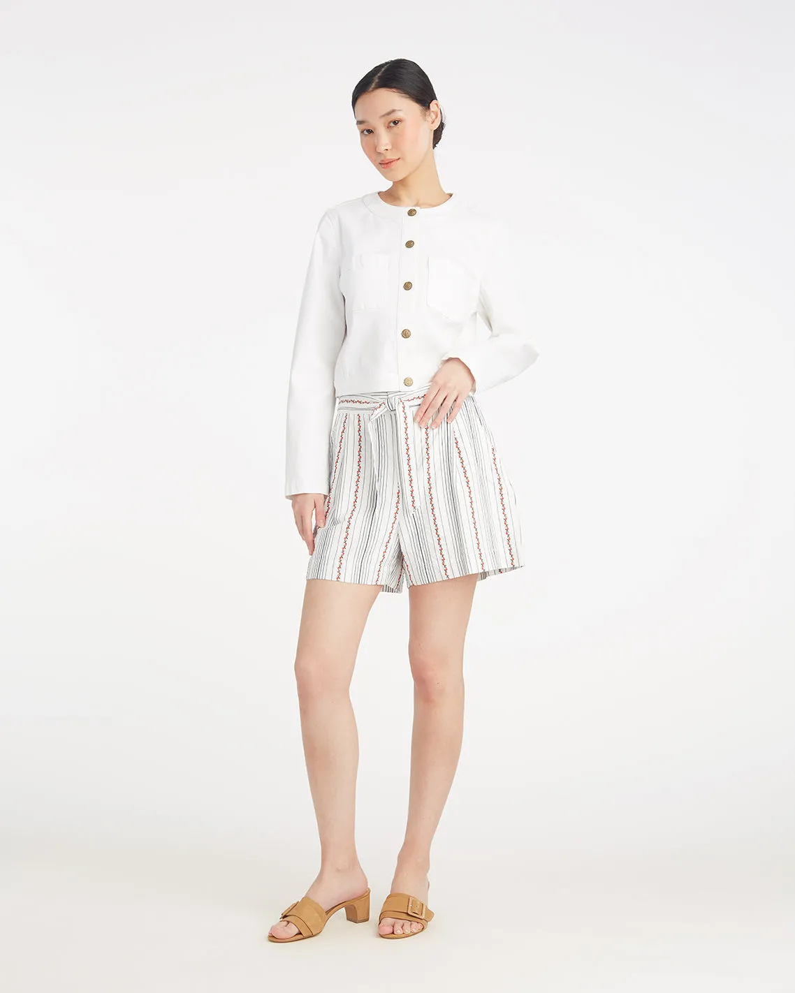 Tie Waist Short sold by Draper James