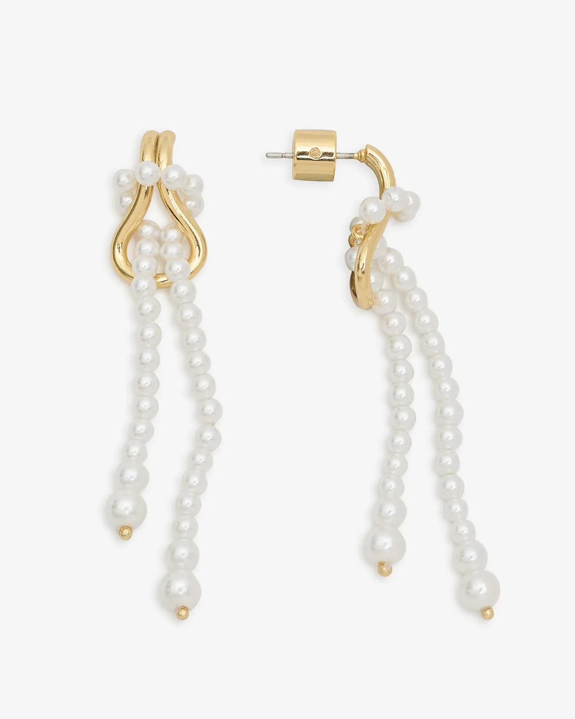 Pearl Knot Tassel Earring sold by Draper James