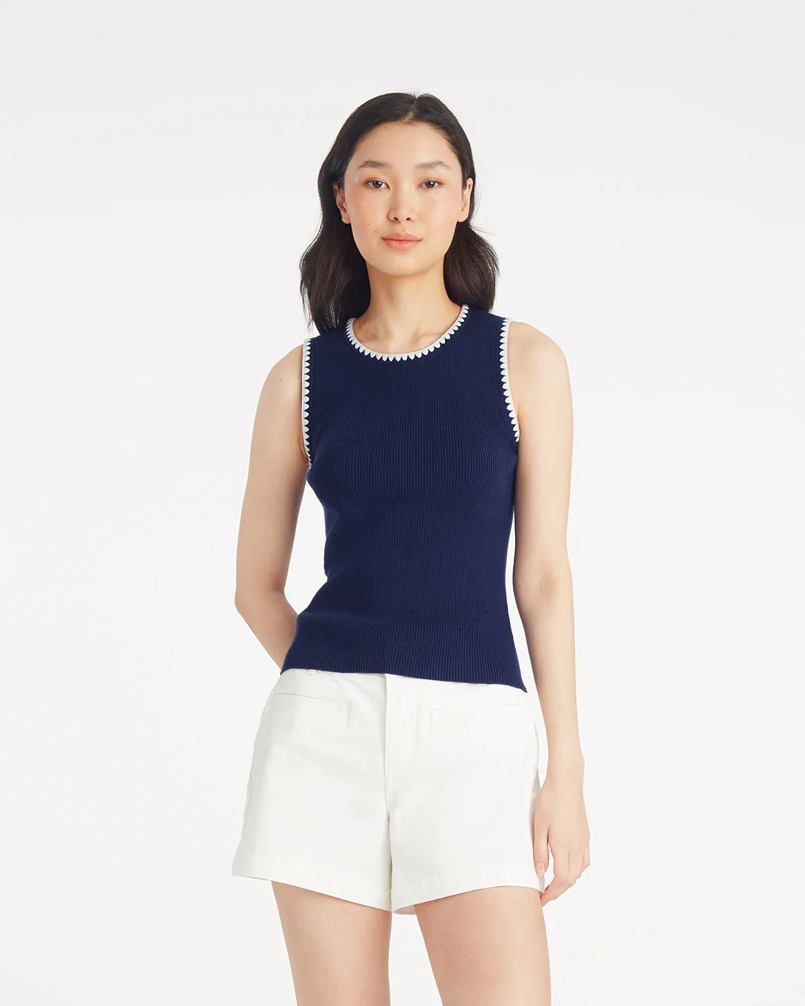 Sweater Tank sold by Draper James