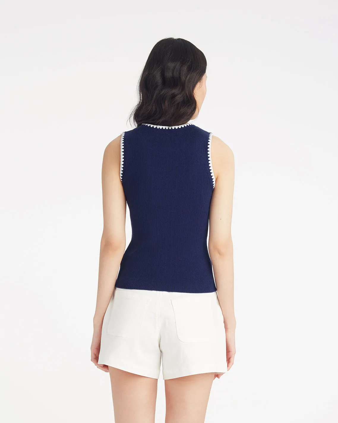 Sweater Tank sold by Draper James product image thumbnail 3