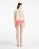 Crochet Sweater Cardigan in Beige sold by Draper James