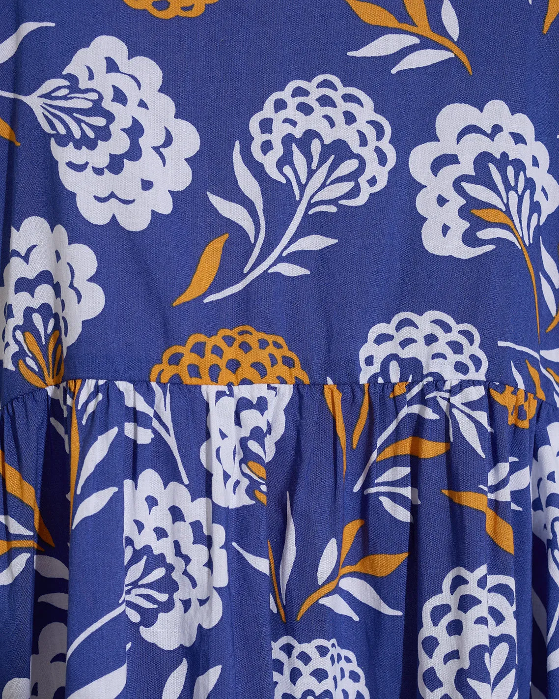 Simone Mini Dress in Abstract Dahlia sold by Draper James product image thumbnail 4