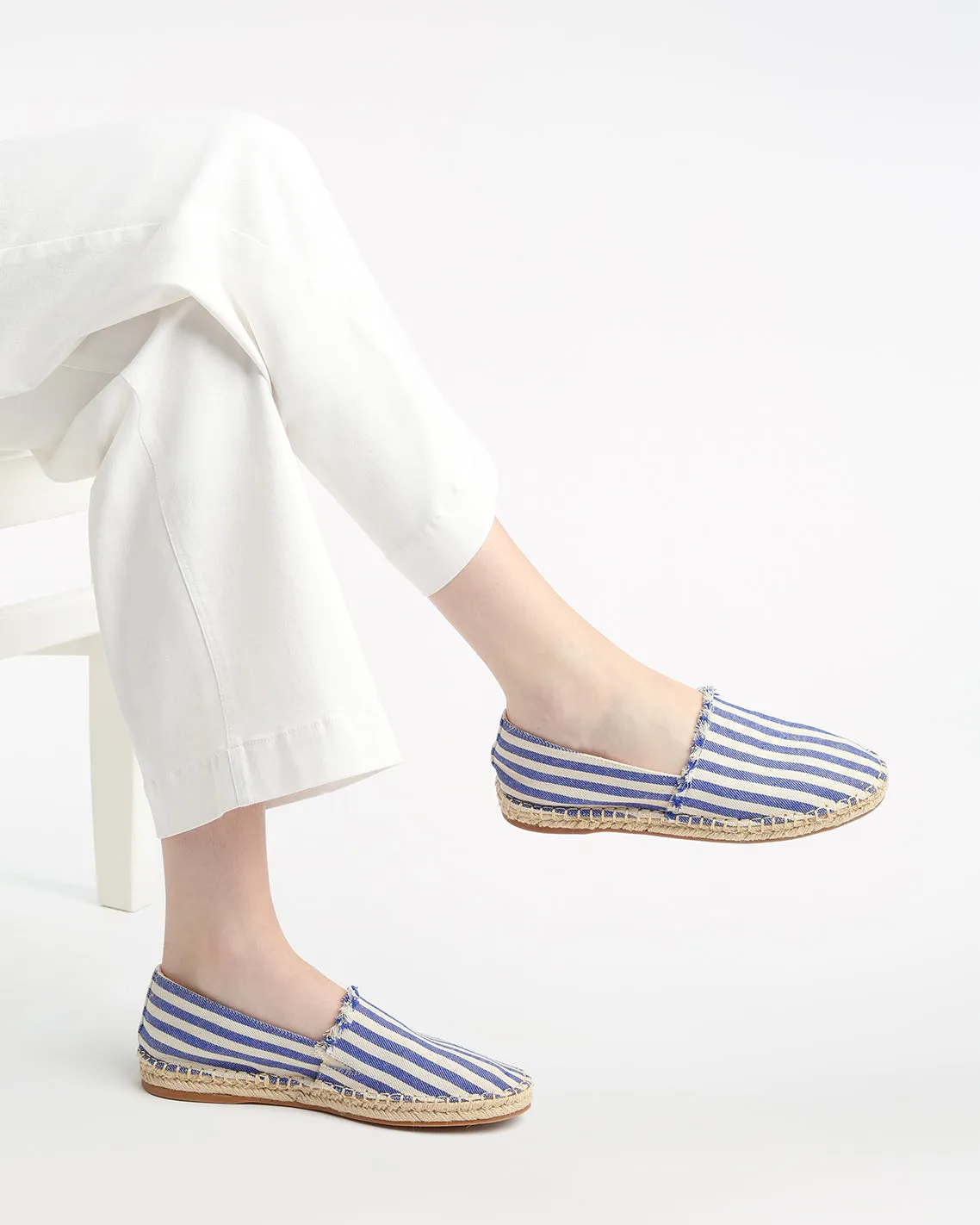 Awning Stripe Espadrille sold by Draper James product image thumbnail 4