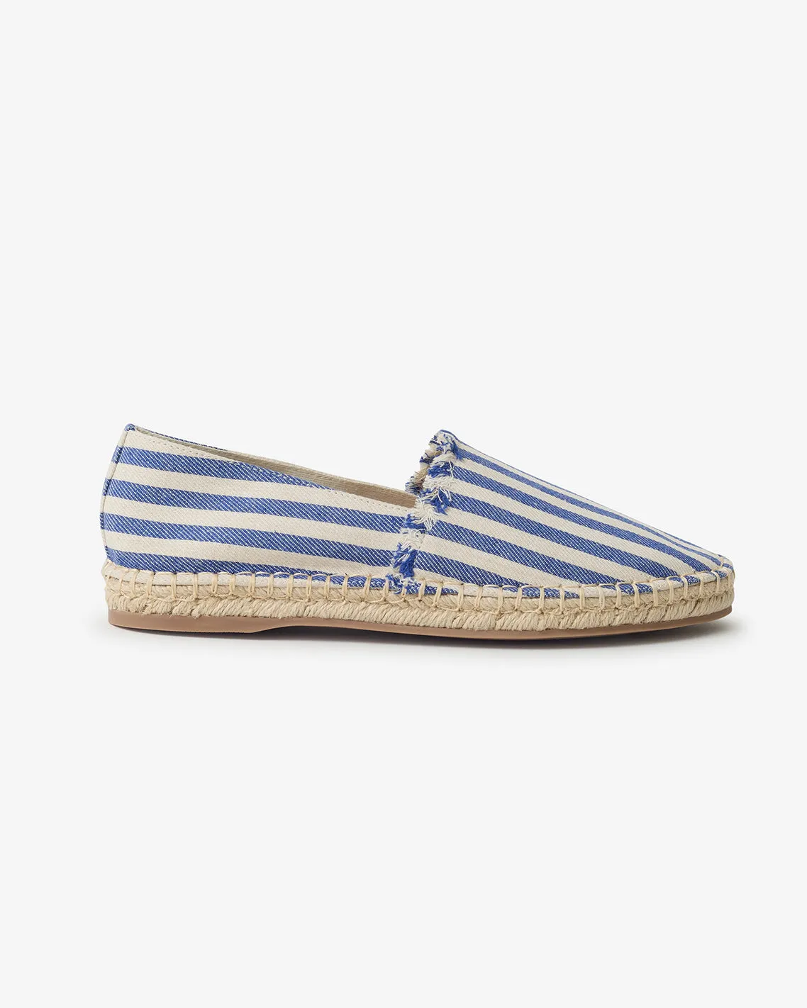 Awning Stripe Espadrille sold by Draper James