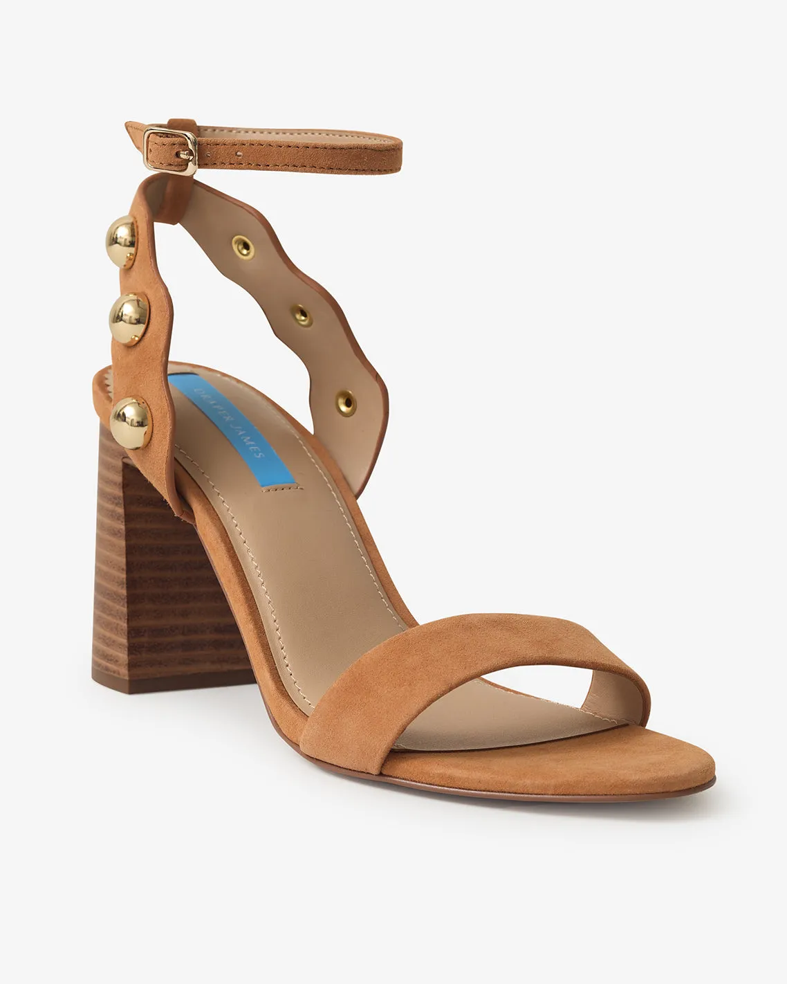 Gold Stud Heel sold by Draper James product image thumbnail 2