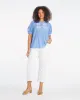 Puff Sleeve Top with Floral Embroidery sold by Draper James