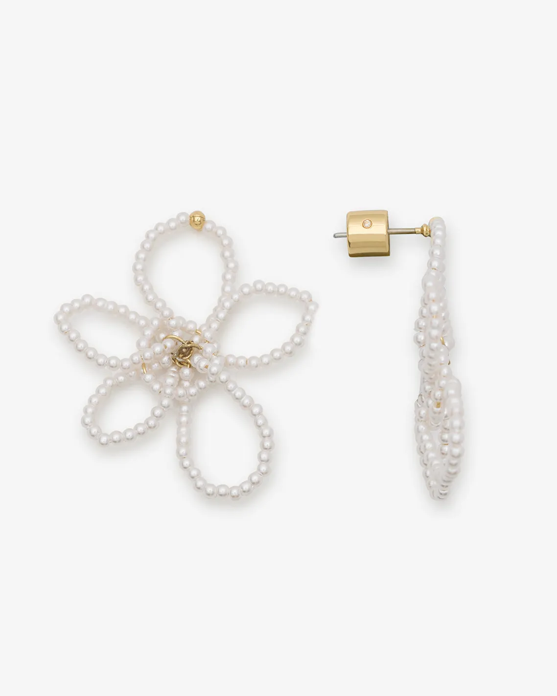 Pearl Flower Knot Earring sold by Draper James