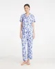 Linda Pajama Set in Magnolia Toile sold by Draper James