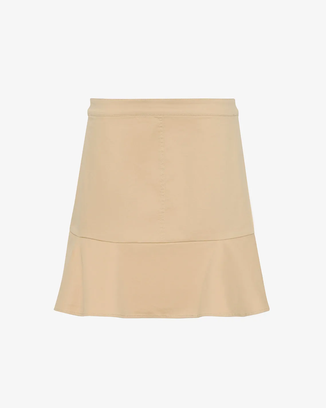 Peplum Mini Skirt in Croissant sold by Draper James product image thumbnail 2