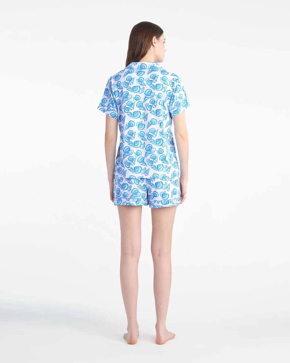 Sara Pajama Set in Seashells sold by Draper James product image thumbnail 2