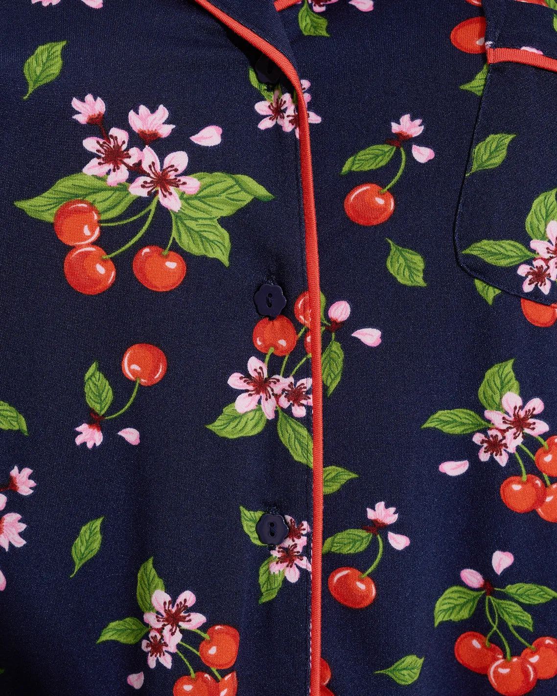 Sara Pajama Set in Cherry Blossom sold by Draper James product image thumbnail 5