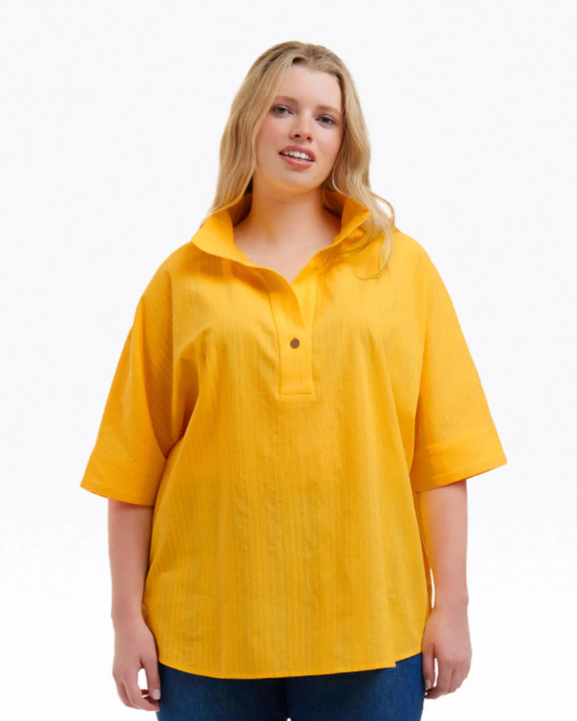 Logan Top in Cotton Dobby sold by Draper James product image thumbnail 3