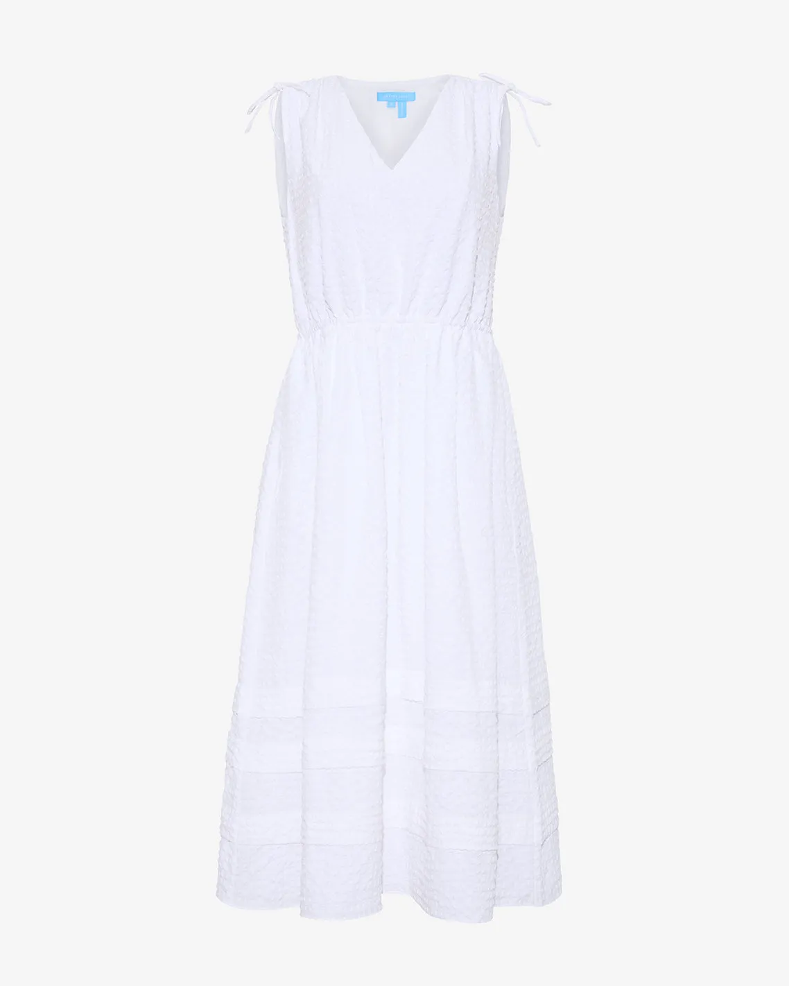 Rowan Midi Dress in Seersucker sold by Draper James product image thumbnail 3