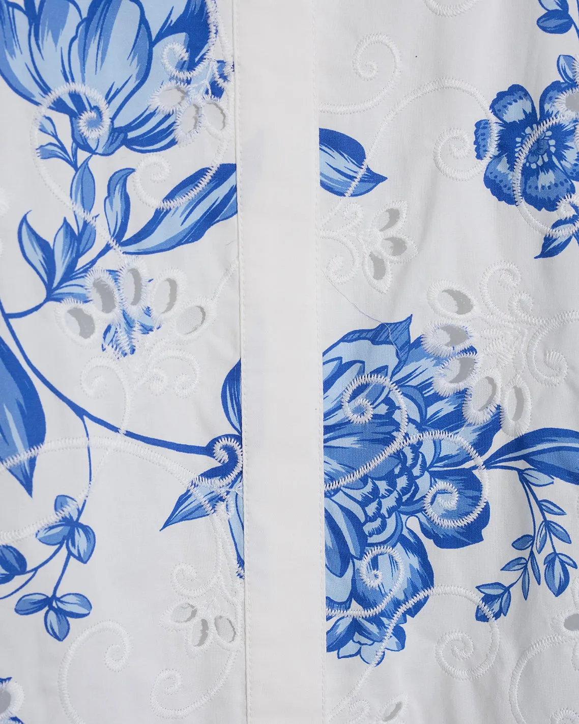 Molly Mini Dress in Magnolia Toile sold by Draper James product image thumbnail 5