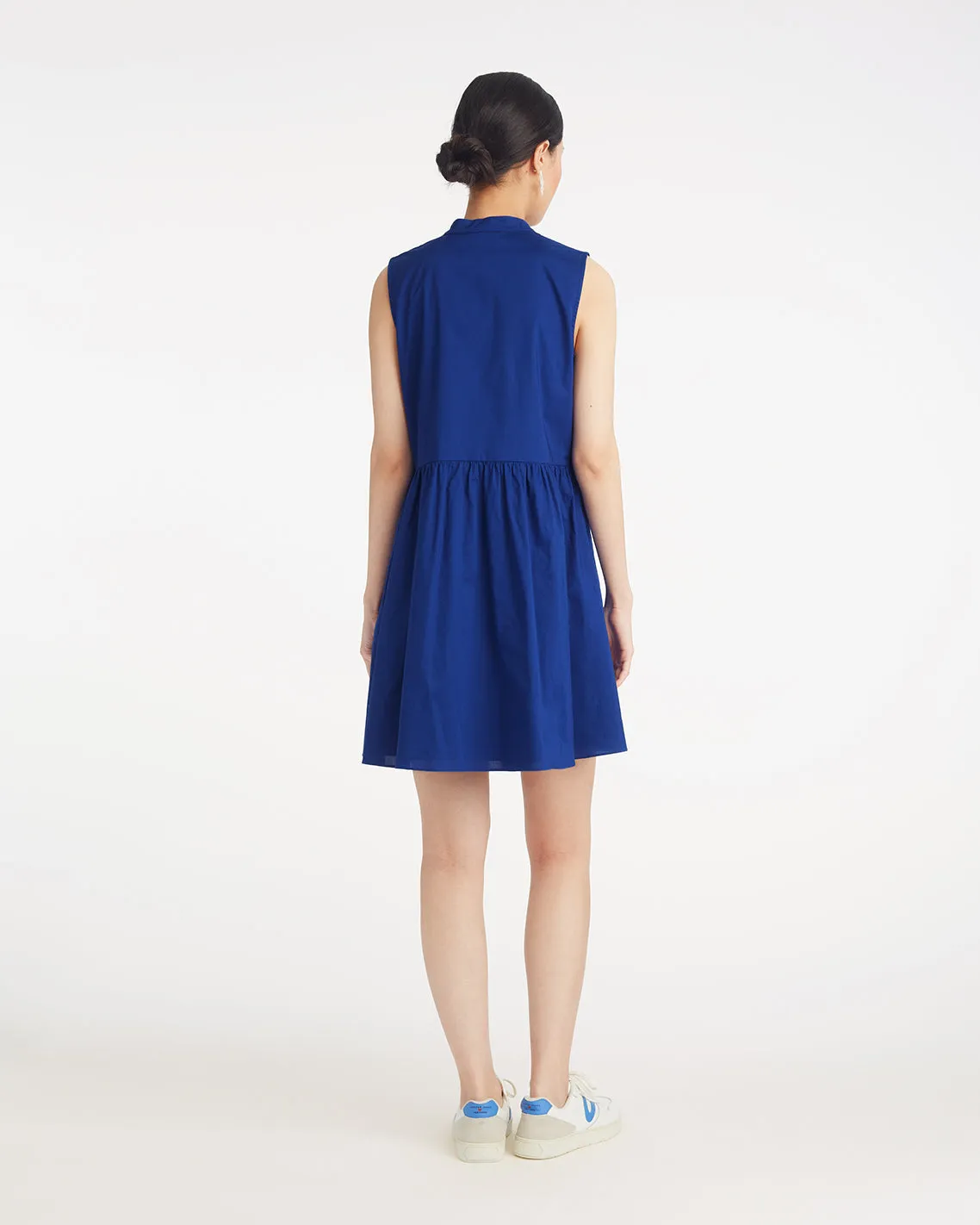 Sami Sleeveless Shirtdress in Daisy Lace sold by Draper James product image thumbnail 2