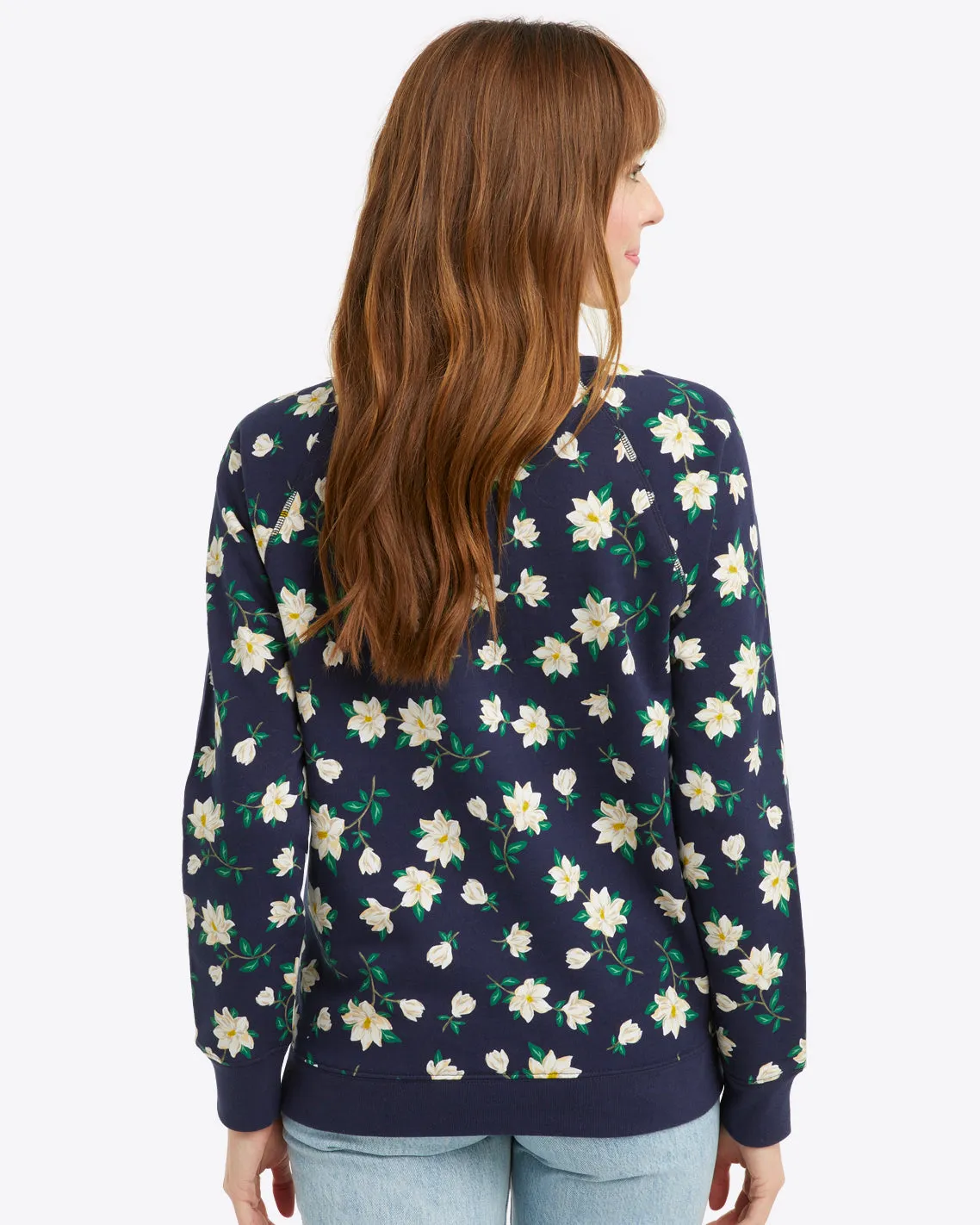 Natalie Sweatshirt in Magnolia sold by Draper James product image thumbnail 3