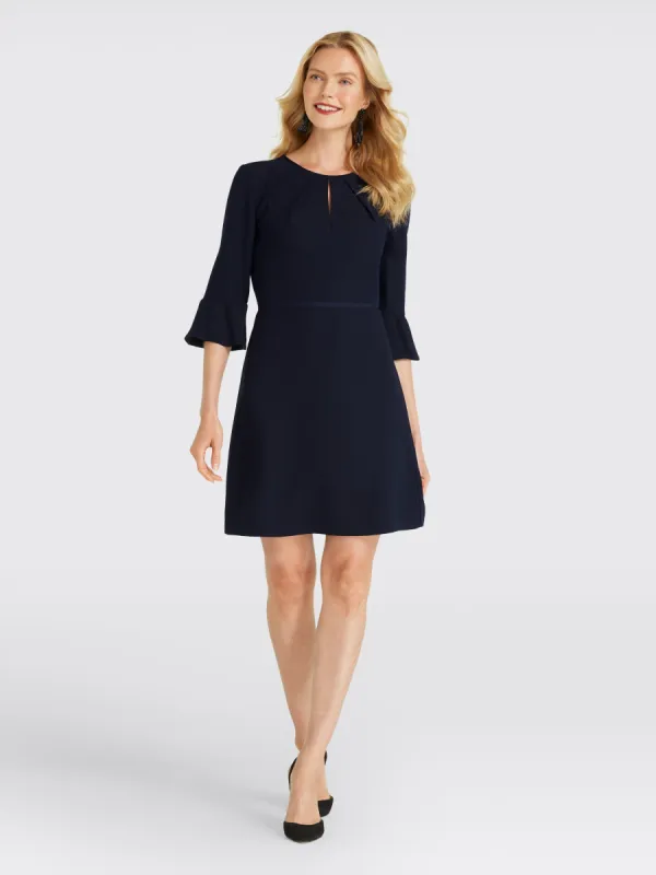 Solid Keyhole Dress* sold by Draper James