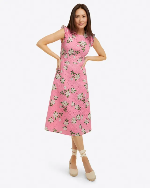 Midi Love Circle Dress in Magnolia sold by Draper James