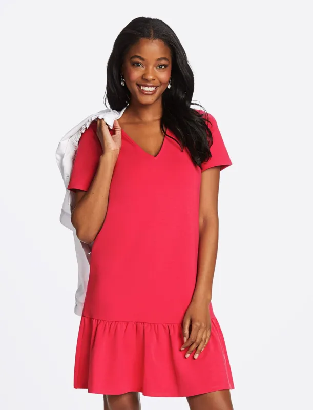 Flounce Shift Dress sold by Draper James