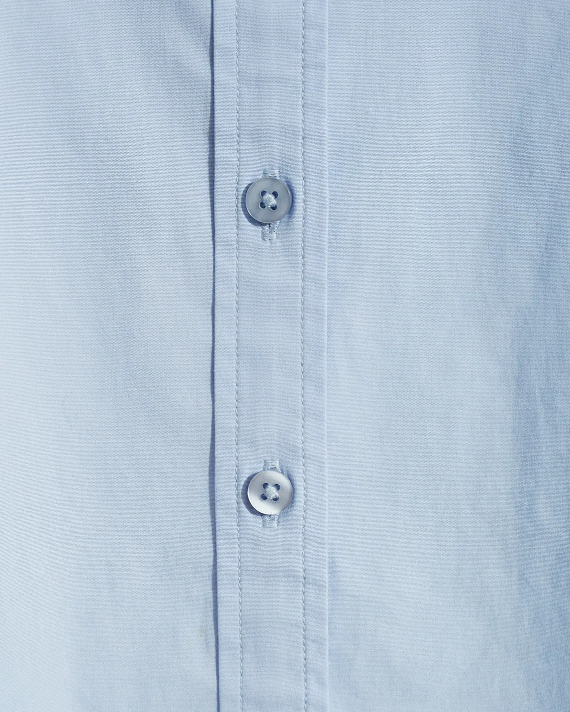 Long-Sleeve Button Down in Cotton Poplin sold by Draper James product image thumbnail 4