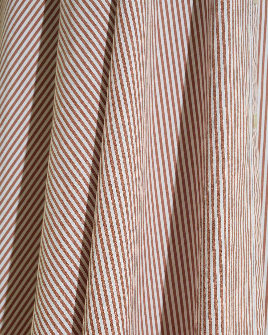 Eliza Midi Shirtdress in Rust Stripe sold by Draper James product image thumbnail 4