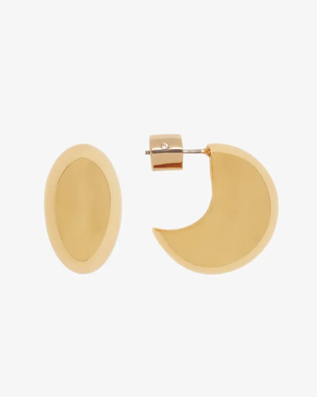 Domed Stud in Gold sold by Draper James