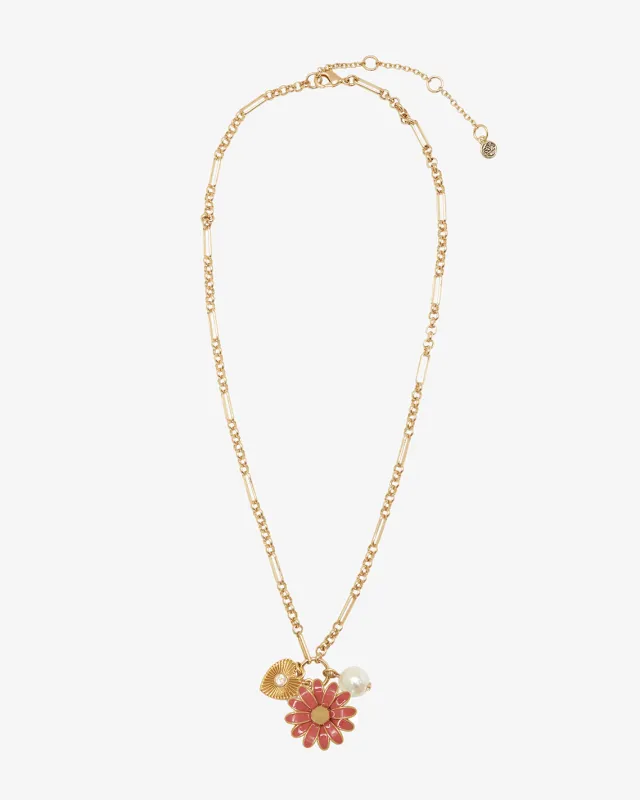 Flower Charm Necklace sold by Draper James