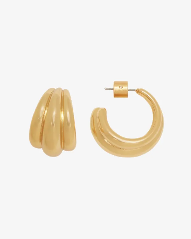 Fluted Hoops sold by Draper James