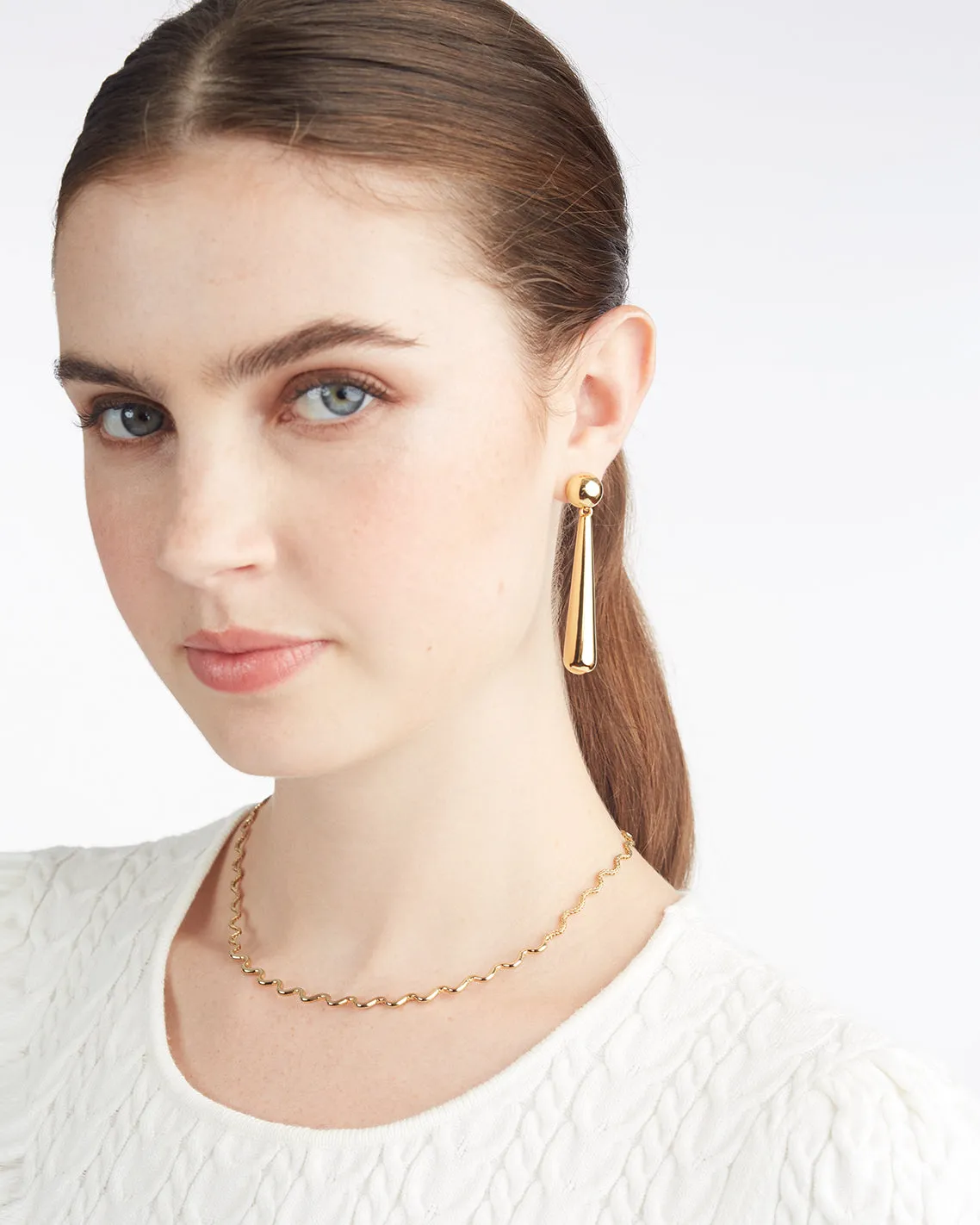 Drops Earring in Gold sold by Draper James product image thumbnail 2