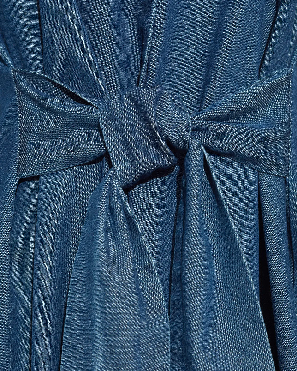 Layla Shirtdress in Dark Wash Chambray sold by Draper James product image thumbnail 4