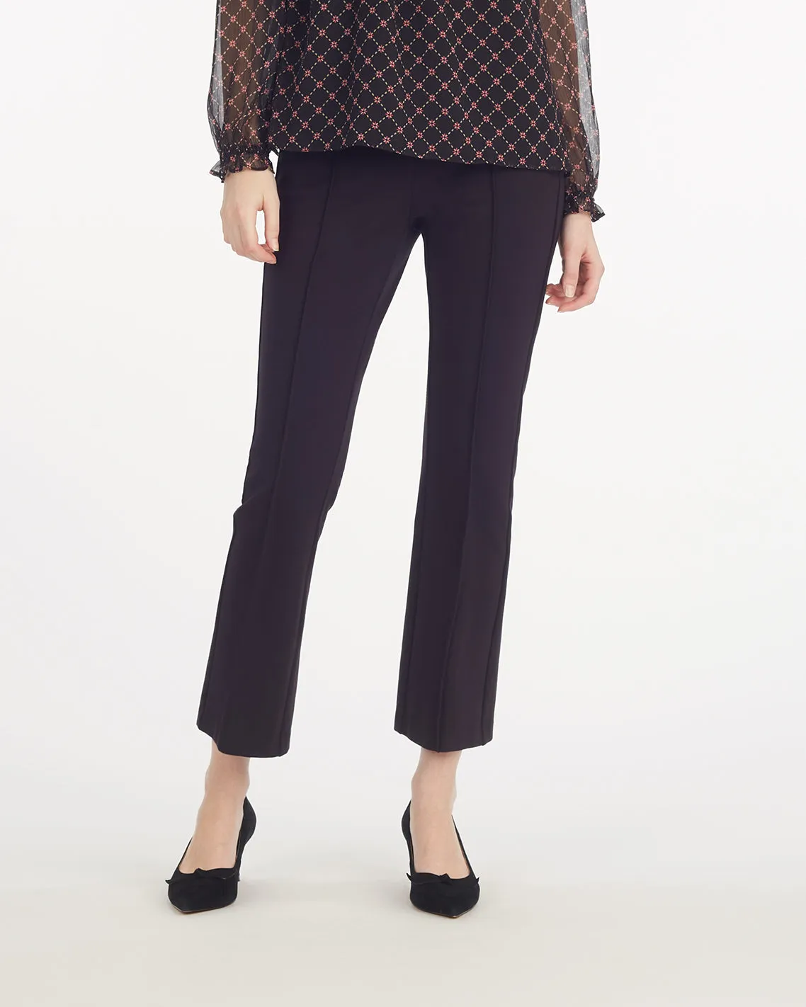 Knit Pants in Ponte sold by Draper James