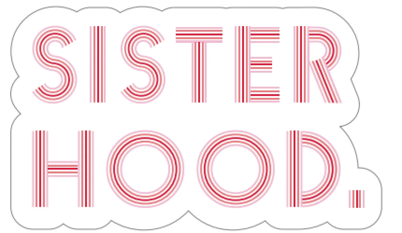 Sisterhood Sticker sold by Draper James