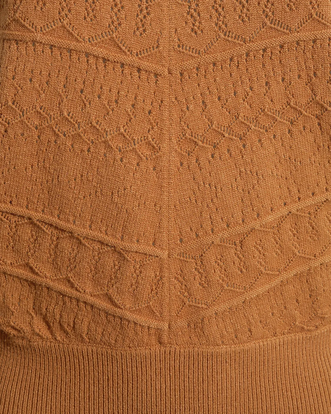 Long-Sleeve Pointelle Sweater sold by Draper James product image thumbnail 4