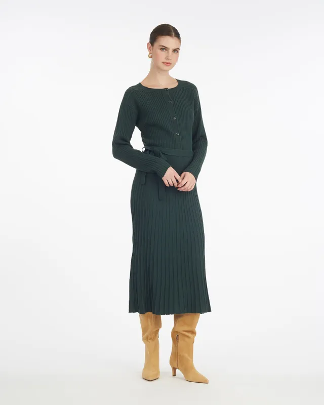 Luxe Cropped Rib Cardigan sold by Draper James