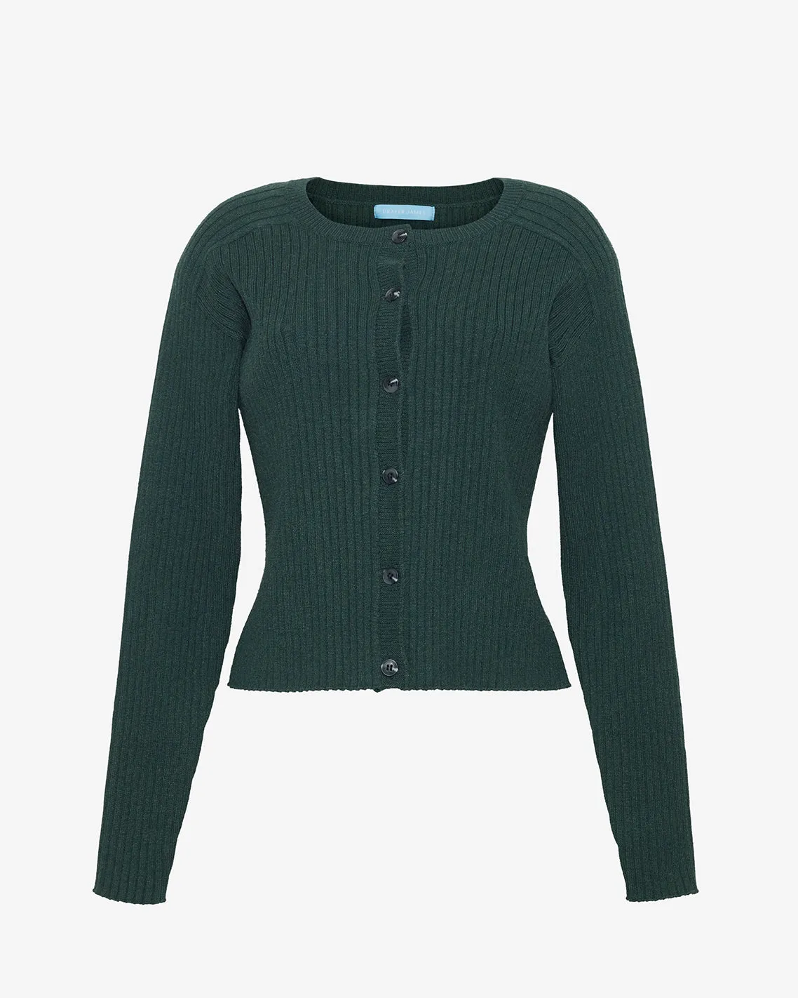 Luxe Cropped Rib Cardigan sold by Draper James product image thumbnail 2