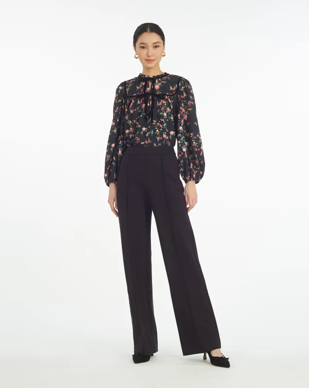 Long-Sleeve Top in Garden Rose sold by Draper James