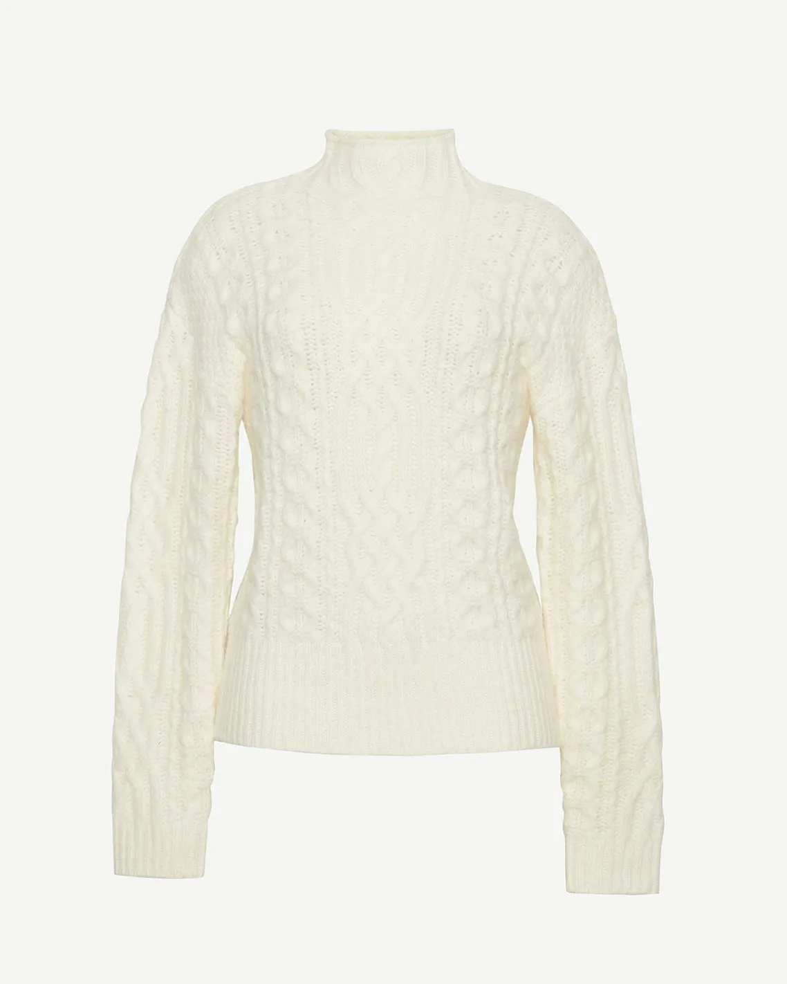 Oversized Cable Funnel Neck sold by Draper James product image thumbnail 3