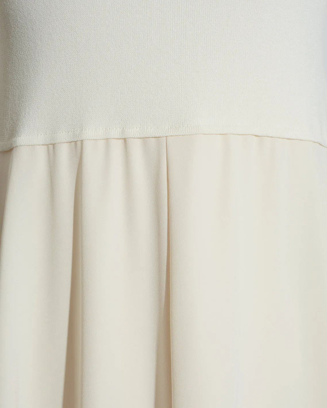 Ava Mixed Media Midi Dress in Frosted sold by Draper James product image thumbnail 5