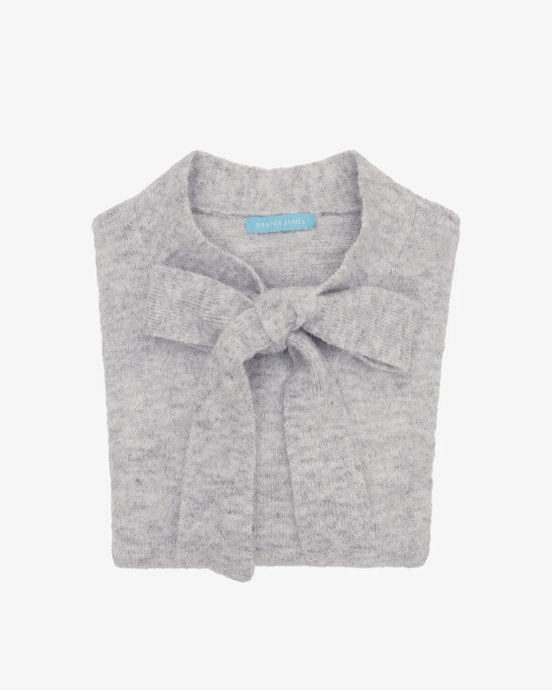 Bow Sweater in Grey sold by Draper James product image thumbnail 3