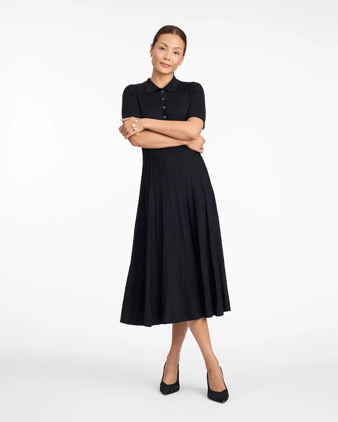 Collared Midi Dress sold by Draper James product image thumbnail 3