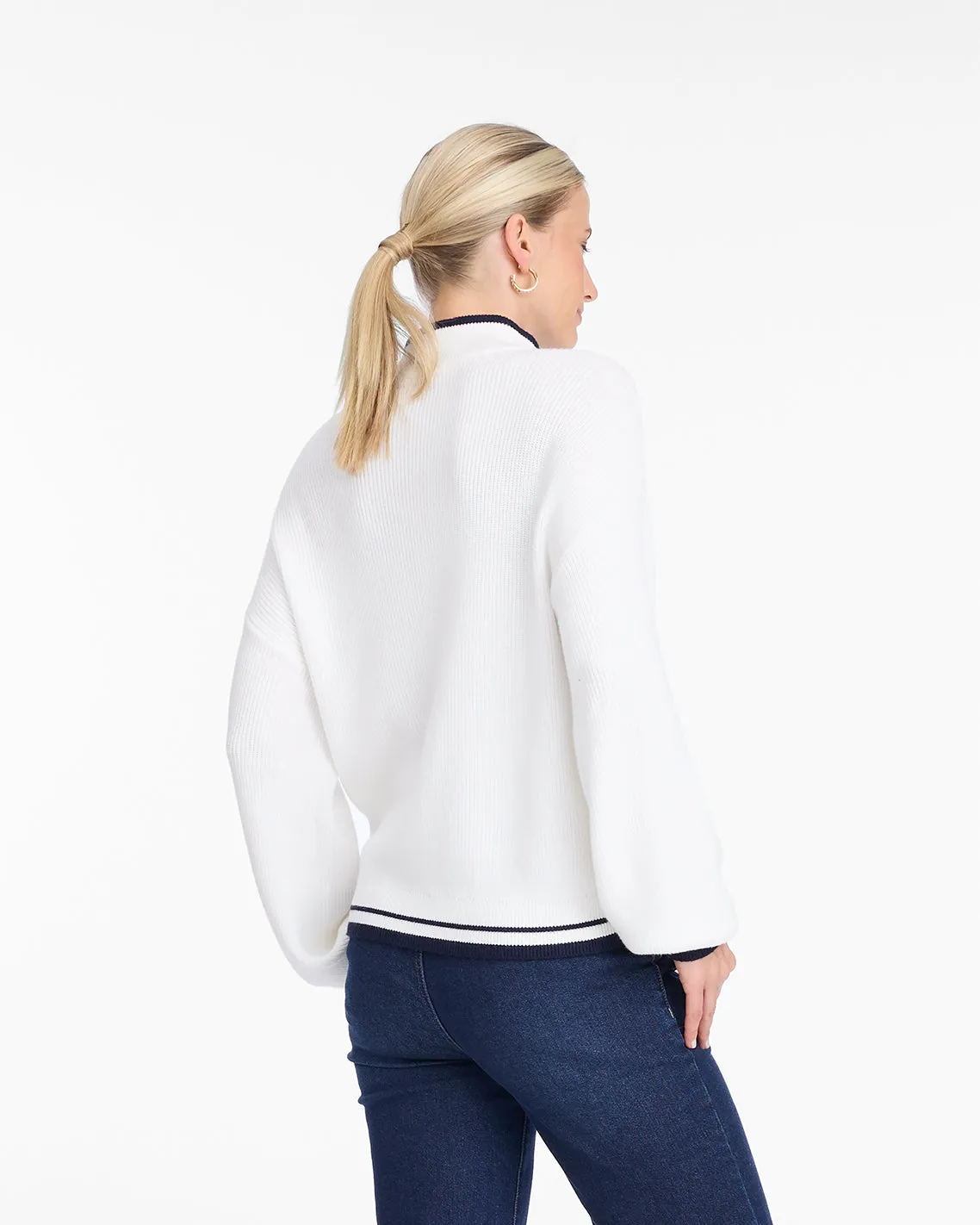 Quarterzip Sweater sold by Draper James product image thumbnail 2