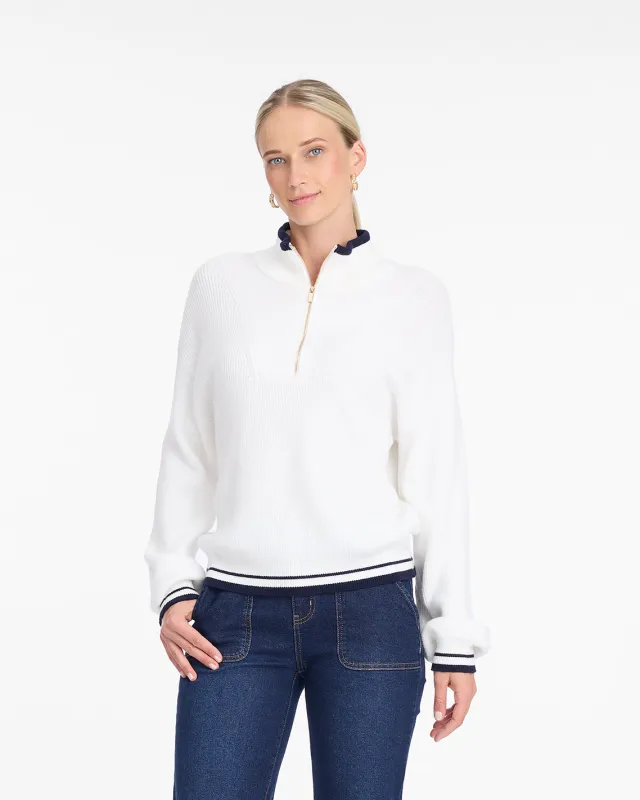 Quarterzip Sweater sold by Draper James