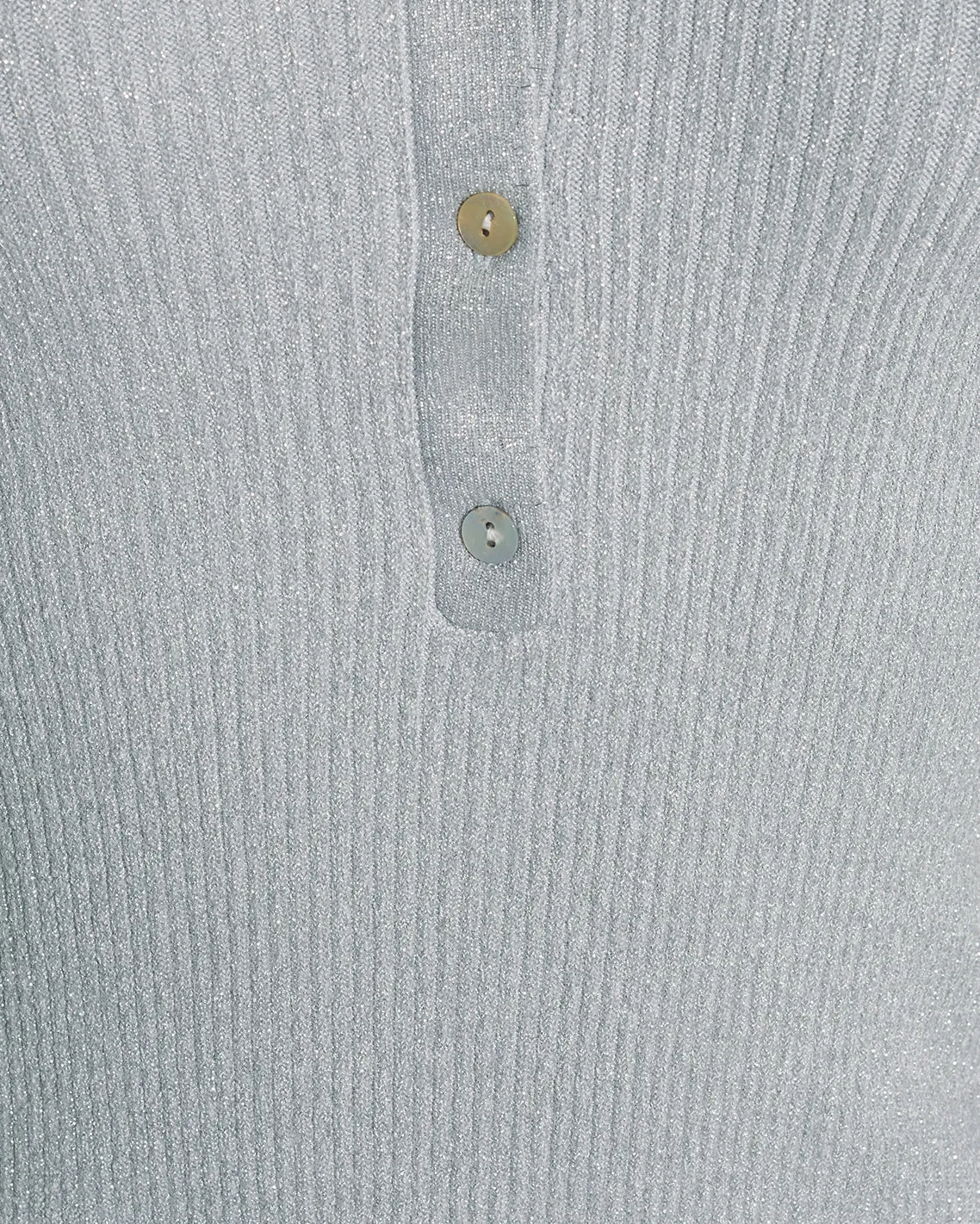 Sweater Polo in Silver sold by Draper James product image thumbnail 4