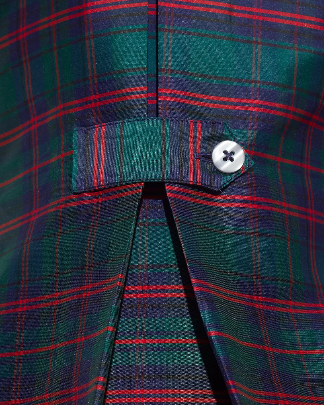 Layla Mini Shirtdress in Plaid sold by Draper James product image thumbnail 2