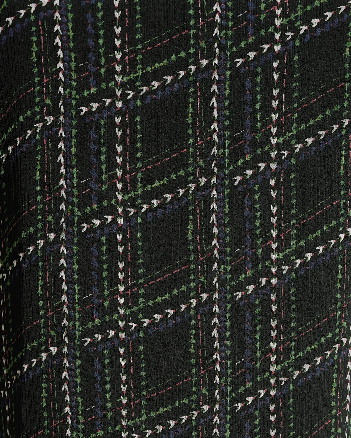 Sophie Tie Waist Midi Dress in Dainty Check sold by Draper James product image thumbnail 3