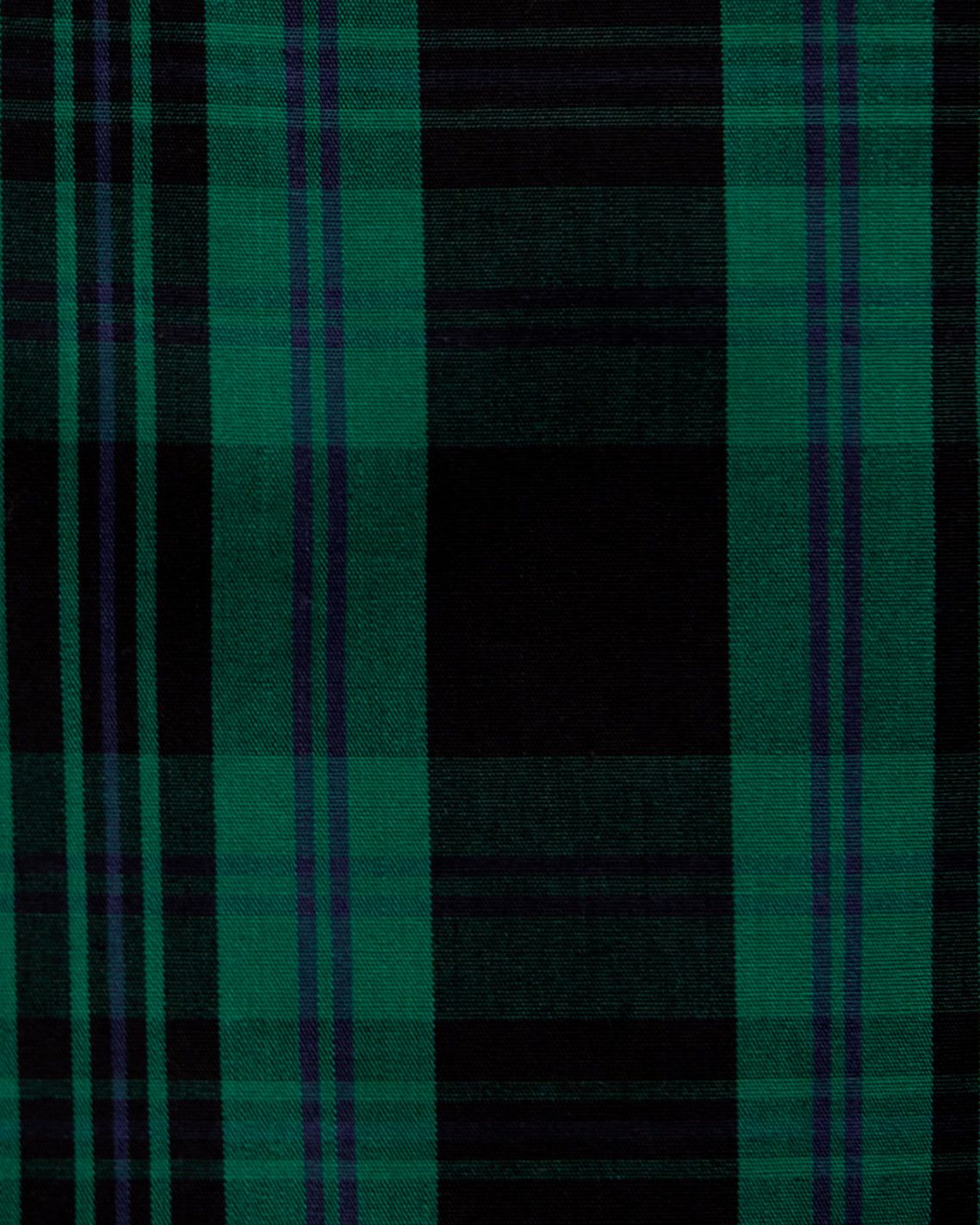 Ruffle Placket Tunic in Blackwatch Plaid sold by Draper James product image thumbnail 6